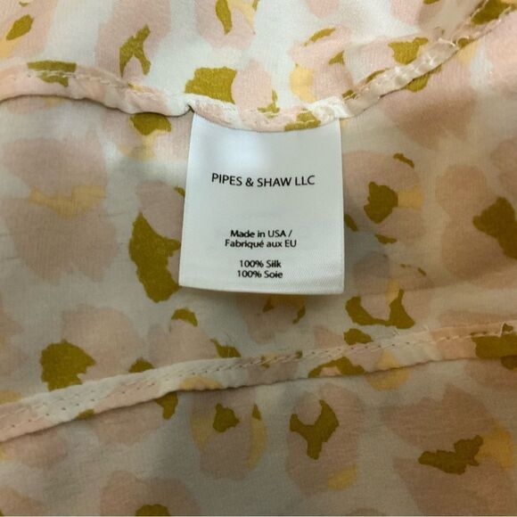 Pipes & Shaw 100% silk skirt long - Picture 6 of 10